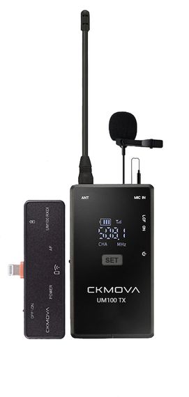 Радіосистема (мікрофон бездротовий) CKMOVA UM100 Kit5 (iOS, Lightning)