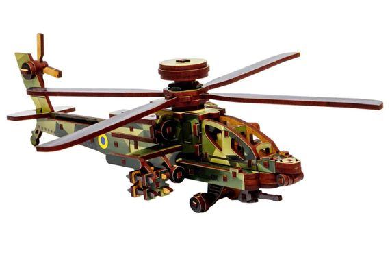 Конструктор Puz-00954 Sky Chopper, дерев'яний PuzzleOk | Зображення 3