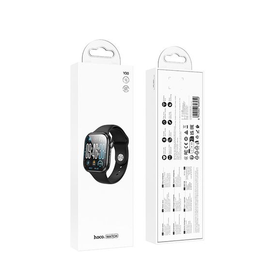 Смарт-годинник Hoco Y30 Smart sports watch (call version) Black | Зображення 4