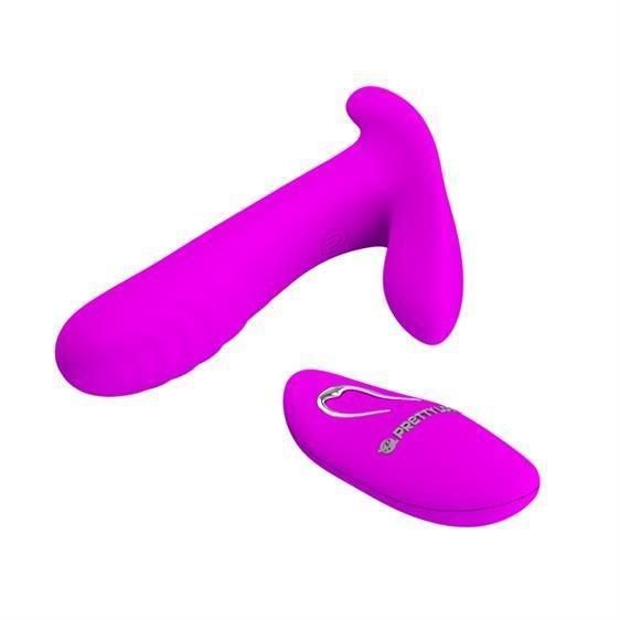 Вібратор - Pretty Love Remote Control Massager Purple Sex Aura | Зображення 3