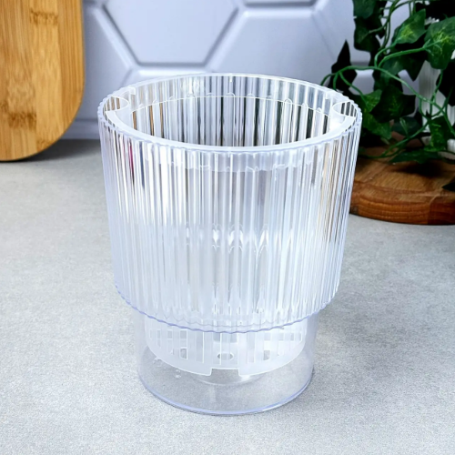 Вазон "Стелла" для орхідей з дренажем 13*15см. (пр.) | Зображення 3