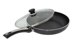 Сковорода Bohmann BH-1000-26 із мармуровим покриттям скляною кришкою 26 см