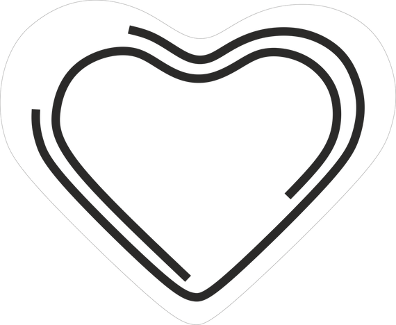 Неоновий світильник Серце подвійне 280х230 acr-n000004 | Зображення 4