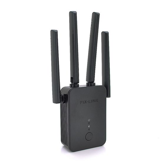 Підсилювач WiFi сигналу з 4-ма вбудованими антенами LV-WR42Q, живлення 220V
