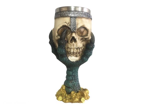 Келих для Вина Череп із Лапою Гра Престолів Кубок Готика Подарунок (код 00302) | Зображення 7