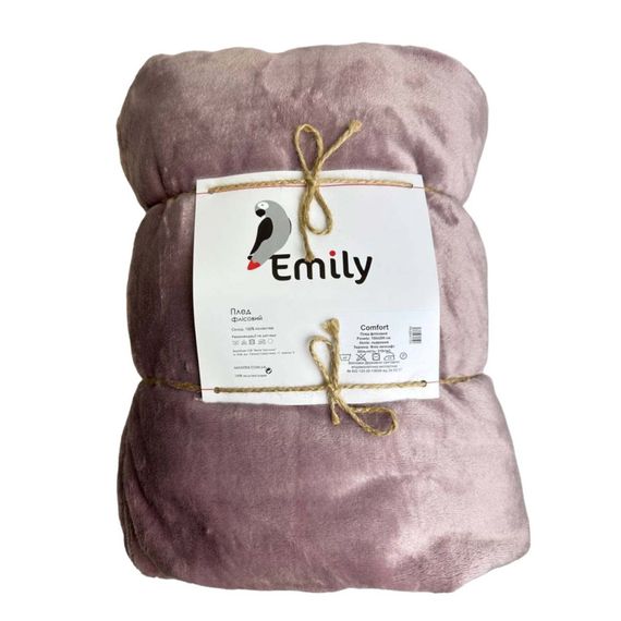 Плед Emily 113103  150x200 см  поліестер, велсофт (Welsoft) зелений