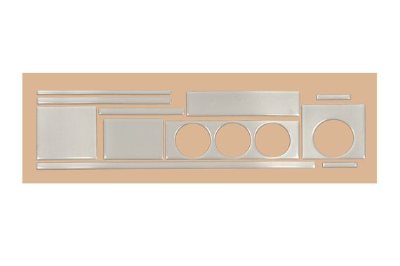 Декоративна накладка на панель Титан для Audi 80/90 1987-1996 рр. | Зображення 1