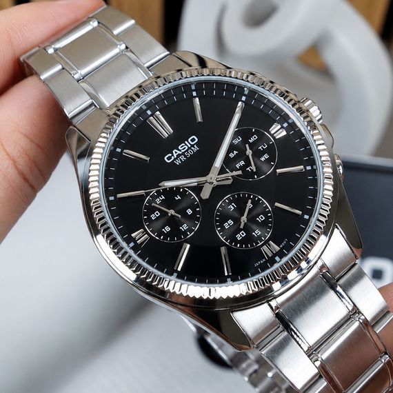 Чоловічий годинник Casio MTP-1375D-1A | Зображення 4