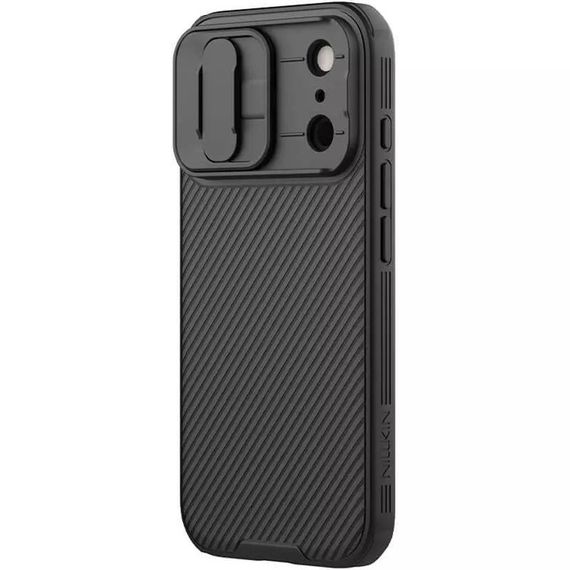 Карбонова накладка Nillkin CamShield Pro Magnetic для Apple iPhone 17 Pro (6.3") Black | Зображення 2