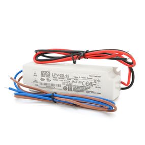 Импульсный блок питания герметичный Mean Well LPV-20-12 12В 1.67А 20Вт IP67