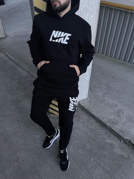 Чоловічий спортивний костюм Nike чорний | Зображення 4