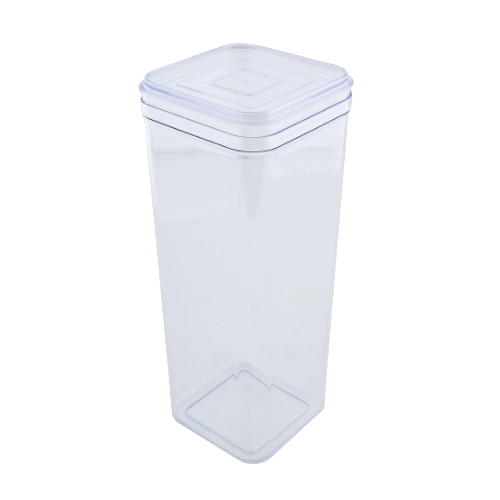 Ємність для сипучих продуктів 2,25л прозорий/прозорий Алеана