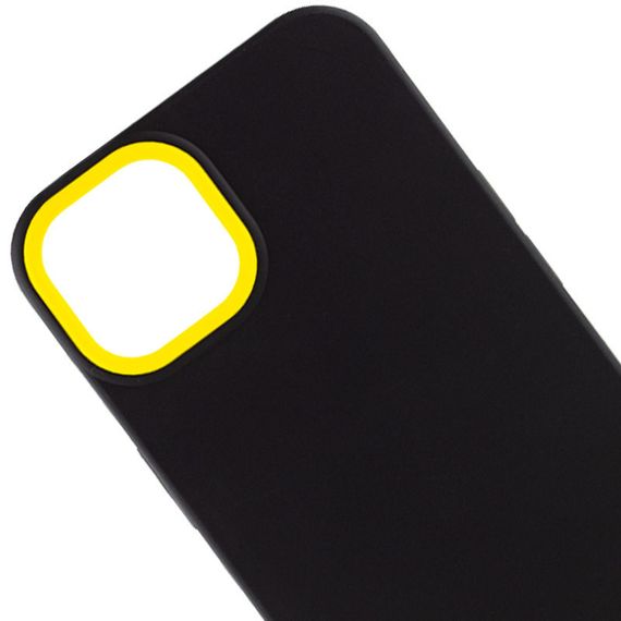 Чохол TPU+PC Bichromatic для Apple iPhone 12 Pro Max (6.7") Силікон, Black / Yellow | Зображення 1