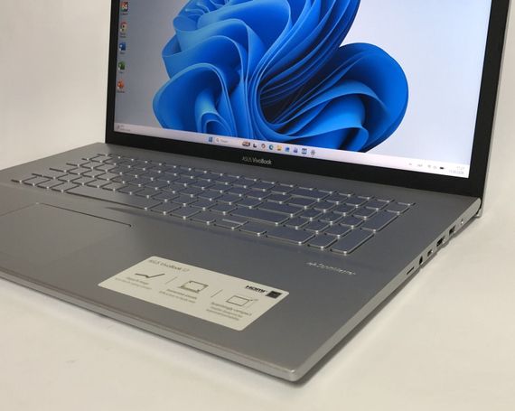 Ноутбук Asus VivoBook 17 M712DA / 17.3" (1920x1080) IPS / AMD Athlon Silver 3050U (2 ядра по 2.3 - 3.2 GHz) / 8 GB DDR4 / 512 GB SSD / AMD Radeon RX Vega 2 Graphics / WebCam / Win 11 Home б/у + Подарок Флеш-накопитель Kingston 64GB | Зображення 8