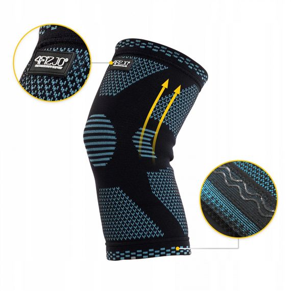 Фіксатор (бандаж) для коліна 4FIZJO 1 шт 4FJ0450 Size XL (P-5907739317865) | Зображення 7