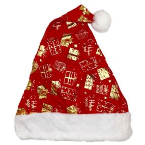 Шапка новогодняя "Санта-Клауса" 6241-6-3 с игрушками