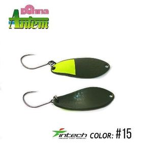 Блесна рыболовная колеблющаяся, колебалка Antem Dohna Intech Интеч color 32mm 3g #15