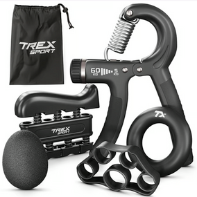 Набор регулируемых эспандеров 5-60кг Trex Sport TX-005HSA черный