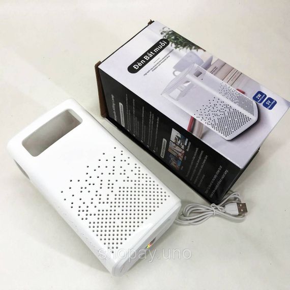 Лампа от комаров USB Bug Zapper Fly White GV-11 | Зображення 4