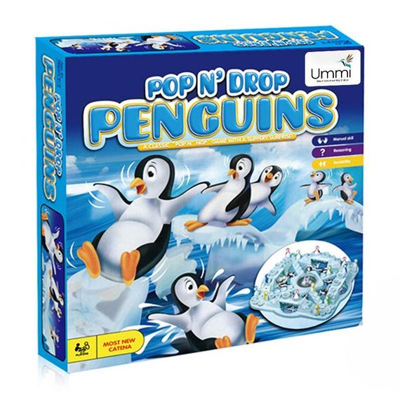 Настільна інтерактивна гра Ummi 707-36 Pop N Drop Penguins Game Blue | Зображення 5