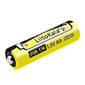 Аккумулятор AA LiitoKala USB-T36 1.5V, 2400 мАч