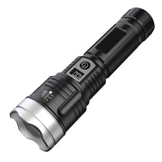 Ліхтар PLD-008 WHITE LASER LED PM10-TG, power bank, Ліхтарик тактичний акумуляторний ручний | Зображення 3