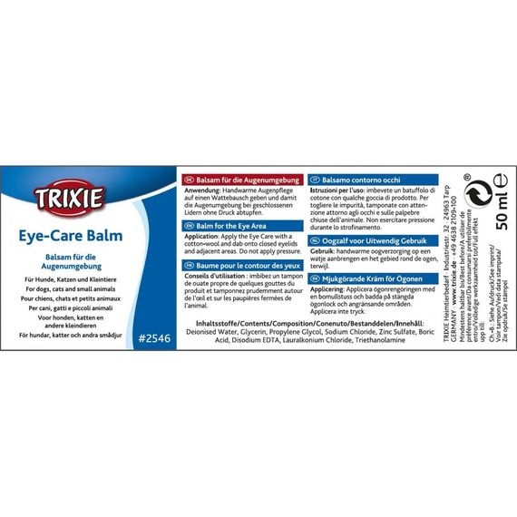Засіб Trixie гігієнічний для очищення очей 50 мл | Зображення 2