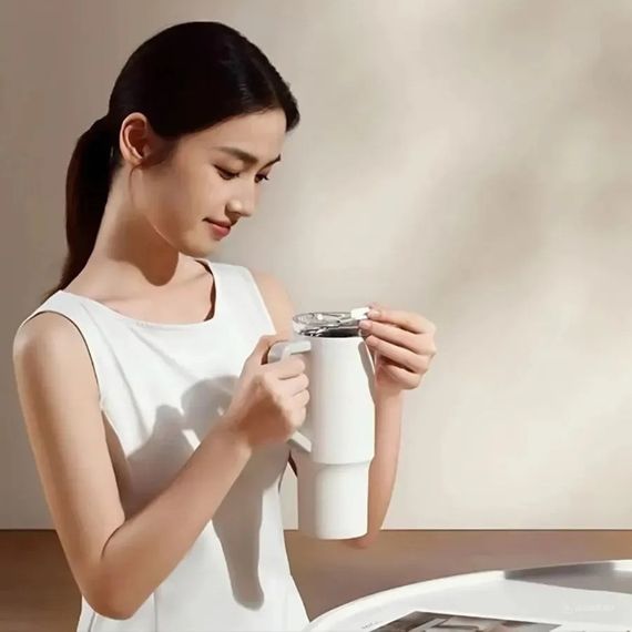 Термокружка Xiaomi Mijia Sippy cup White | Зображення 4