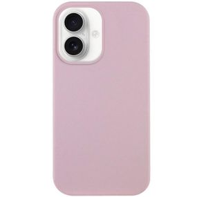 Чехол Silicone Case Full Protective (AA) NO LOGO для Apple iPhone 16 (6.1") Розовый / Chalk Pink