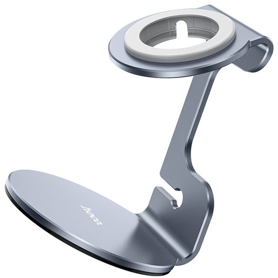 Настольная подставка Hoco HD7 Pleasing for iWatch Metal gray | Зображення 7