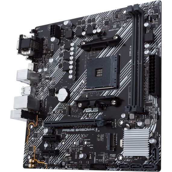 Материнська плата ASUS PRIME B450M-K II | Зображення 2