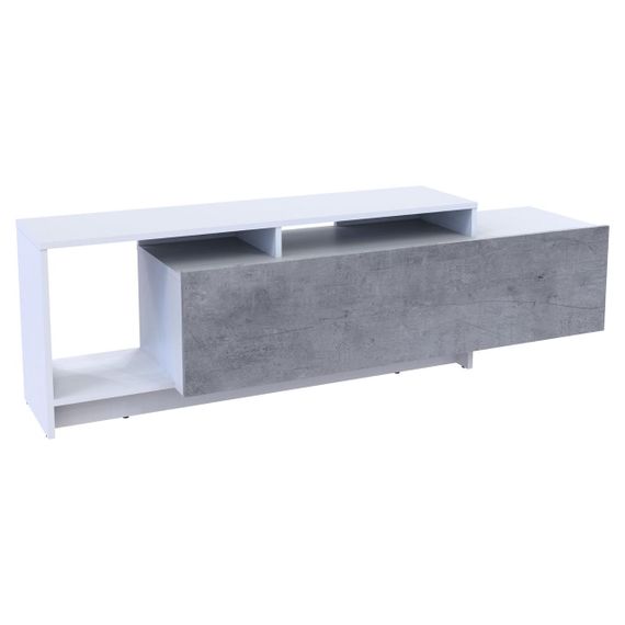 Стенка в гостинную Doros U2 160х38х48 см Белый/Бетон (DRS-011412) | Зображення 3