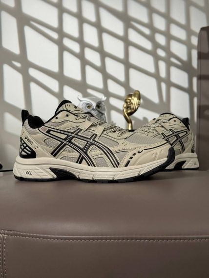 Кросівки чоловічі ASICS Gel-Nunobiki GTX Beige Black весна / осінь A4671 | Зображення 4