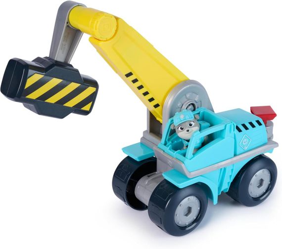 Будівельна машина з фігуркою Rubble & Crew Motor Mega Hammer Щенячий патруль Кремез і команда | Зображення 3