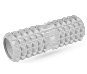 Масажний ролик (роллер) PowerPlay 4405 EVA Massage Roller Сірий 33x12 см (PP_4405_Grey)