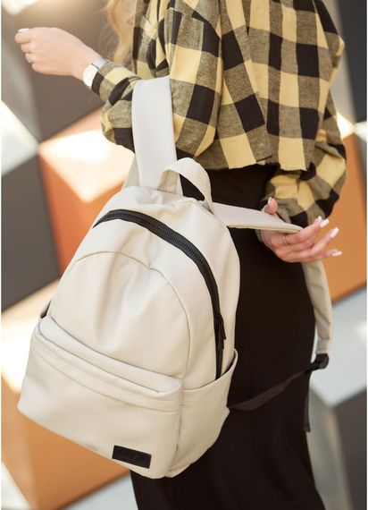 Жіночий рюкзак Sambag ZARD LST сірий 46 х 28 х 13 см (25018030) | Зображення 4