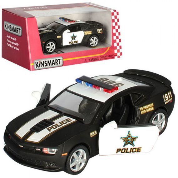Поліцейська Машинка інертна Kinsmart Chevrolet KT-5383-WP 12 см