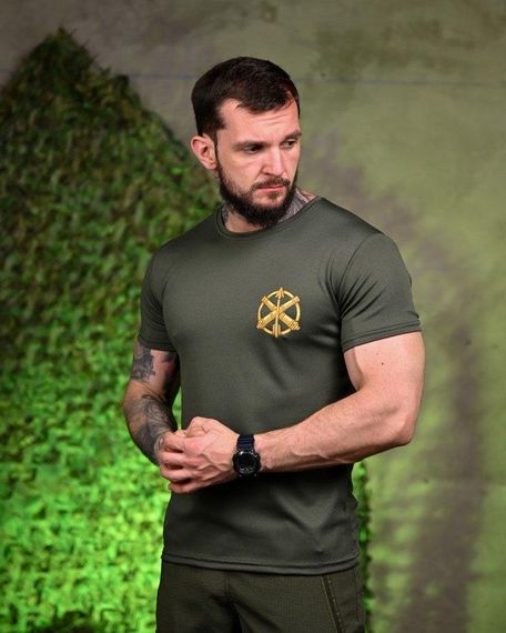 Тактична потоотводна футболка зППОкій oliva ПП7713 | Зображення 3