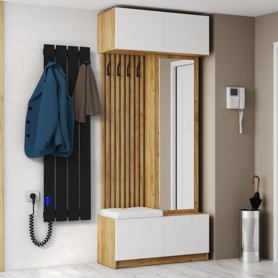 Електрична рушникосушарка Laris Зебра Бостон ЧФ(Ч)4 1200 Е (підкл. зліва) | Зображення 5