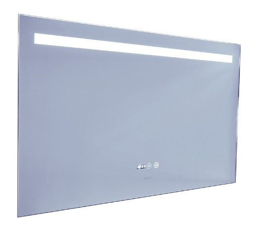 Дзеркало Mixxus Strong MR05-100x60 (годинник, LED-підсвічування, антизапотівання) (MI6009) | Зображення 1