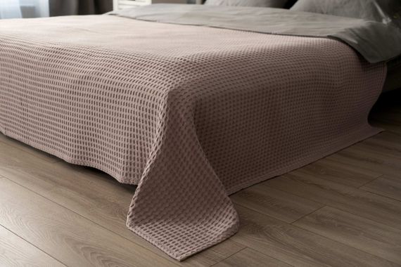 Плед Ardesto Pique ART0816PE 160х230 см бежевый | Зображення 4