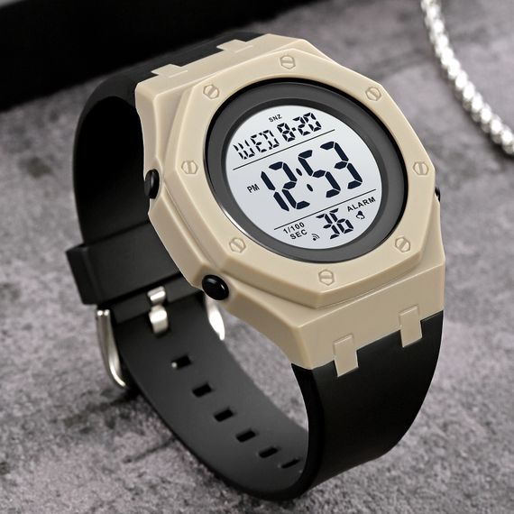 Чоловічий годинник Skmei 2048KH Khaki | Зображення 3