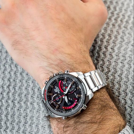 Чоловічий годинник Casio ECB-900DB-1A | Зображення 4