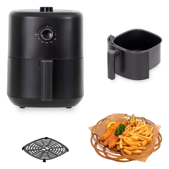 Аерофритниця для дому з таймером на 1.5 Л, 1200 ВТ AIR FRYER CROWNBERG CB 5541Безмасляна фритюрниця | Зображення 1