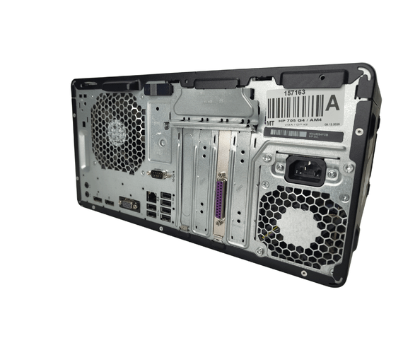 Комп'ютер HP EliteDesk 705 G4 Tower / AMD Ryzen 5 Pro 2400G (4 (8) ядра по 3.6 - 3.9 GHz) / 4 GB DDR4 / 240 GB SSD / AMD Radeon RX Vega 11 Graphics б/в | Зображення 3