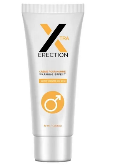 Крем для стимулирования пениса XTRA ERECTION warming gel for man, 40 ml Sex Aura | Зображення 1