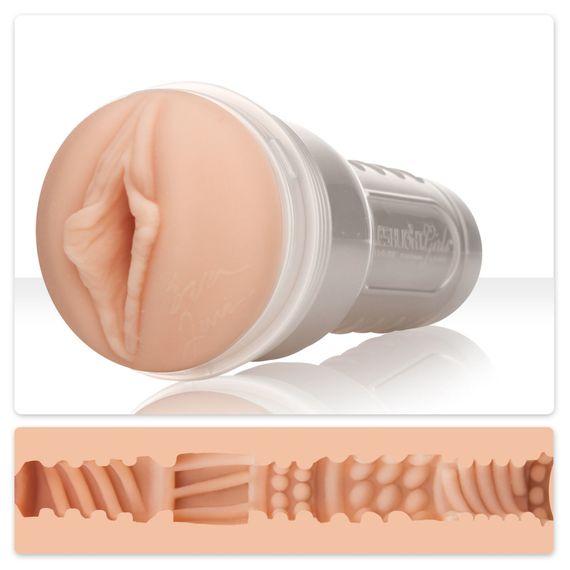 Мастурбатор Fleshlight Girls: Eva Lovia - Sugar, зі зліпка вагіни, дуже ніжний | Зображення 1
