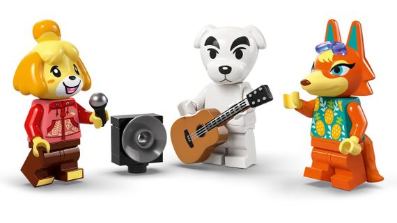 Конструктор LEGO Animal Crossing Концерт К.К. на площі 77052 | Зображення 6
