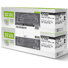 Картридж ColorWay Brother TN1095 HL-1202/DCP-1602 DUAL PACK 2x1,5K (CW-B1095FM)