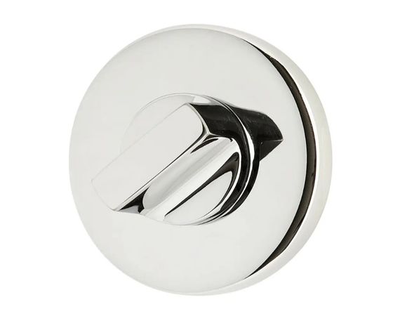 Ilavio WC-фіксатор до нічної засувки 8х8х70 на круглій розетці Хром полірований